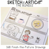 Sketch It Artic BUNDLE: A Finish-the-Picture Activity!