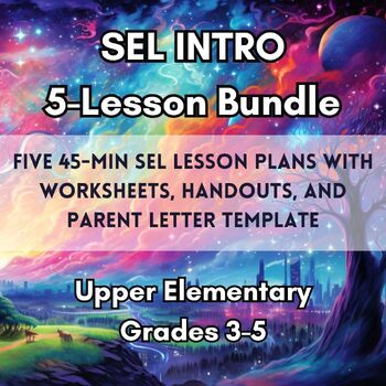 Preview of "Introduction to SEL" - Discounted 5-Lesson Bundle for Grades 3-5