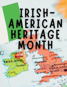 Preview of "Irish American Heritage Month/March"- BOOKS TO USE FOR BOARD - FREE!!!