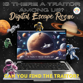 Digital Escape Room, "Is There a Traitor Among Us?" Escape Room