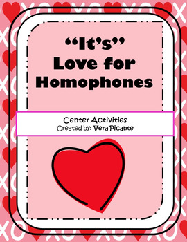 Preview of "It's" Love for Homophones