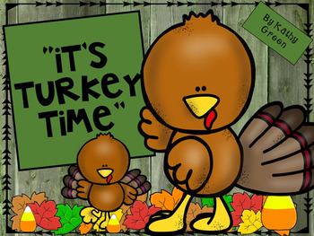 Preview of "It's Turkey Time"