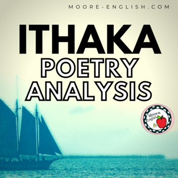 Preview of "Ithaka" by C.P. Cavafy Guided Reading and Analysis Questions / Print + Digital