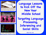 Language Lessons to Kick off the New Year, Middle School -