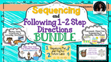 Sequence and Following Directions recipes BUNDLE 5 in 1