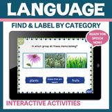 Wh questions by Categories Expressive & Receptive Language