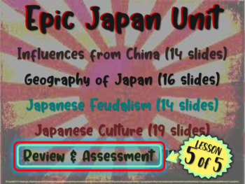 Preview of *** Japan!!! (part 5: Review & Assessment) visual, textual, engaging