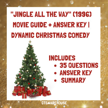 Preview of "Jingle All the Way" (1996) Movie Guide + Answer Key | Dynamic Christmas Comedy