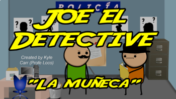 Preview of "Joe el detective" - Teach Spanish with Stories (includes choices!)