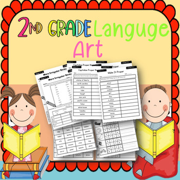 Preview of "Journey into Language Mastery: Unlocking the 2nd Grade Language Arts Adventure