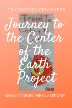 Preview of "Journey to the Center of the Earth" Travel Brochure project (Earth's Layers)