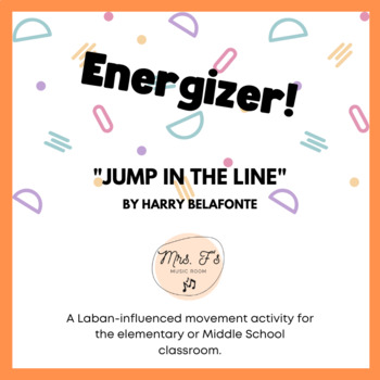 Preview of "Jump In The Line" Movement and Dance Energizer Activity