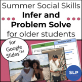Problem Solving for Speech Therapy | Summer Social Skills