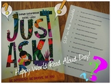 "Just Ask" Book Activity