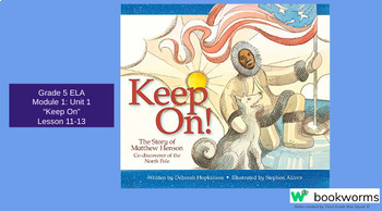Preview of "Keep On!" Google Slides- Bookworms Supplement