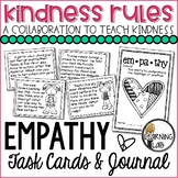 #KindnessRules - Empathy Task Cards & Journal FREEBIE