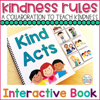 Preview of #KindnessRules : Interactive Book and Activity