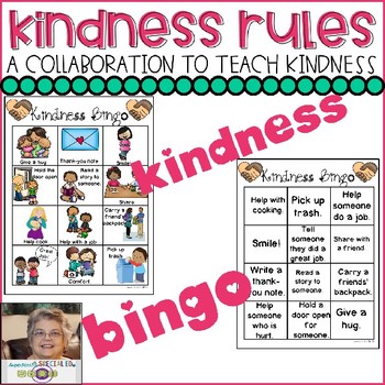 KindnessRules: Kindness Bingo FREEBIE by Superteach56-Special Ed Spot