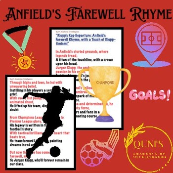 Preview of "Klopp's Kop Departure: Anfield's Farewell Rhyme, with a Touch of Klopp-timism!"