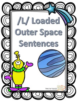 Preview of /l/ Articulation Sentences-- Tier 3 Outer Space Vocabulary!