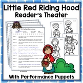 Little Red Riding Hood - Reader's Theater and Puppet Fun!
