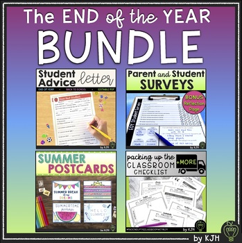 Preview of End of the Year Activities BUNDLE