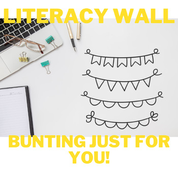 Preview of "LITERACY WALL" letters for display
