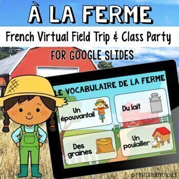 À La Ferme | French Farm Animals Virtual Field Trip | Excursion Virtuelle