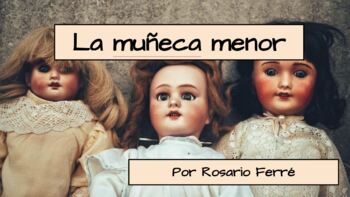 Preview of  La Muneca Menor - Rosario Ferré  Short story interactive text (digital learning