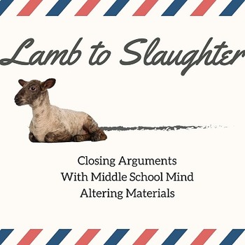 Preview of "Lamb to Slaughter" Roald Dahl Insanity Plea Closing Arguments