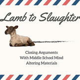 "Lamb to Slaughter" Roald Dahl Insanity Plea Closing Arguments