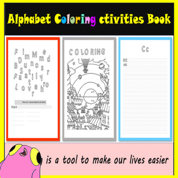 Preview of ✨Learn & Laugh Alphabet Fun: A Coloring & Activity Book for Little Learners!✨