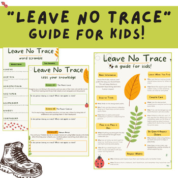 3 Leave No Trace Activities to Play with Your Kids This Weekend - Leave No  Trace