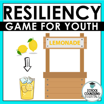 Preview of Resiliency Game Lemons to Lemonade Activity Stress Management