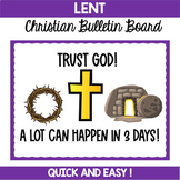  Lent Bulletin Board: Trust God