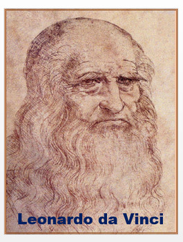 Preview of "Leonardo da Vinci" - Article, Power Point, Activities, Assessment (DL)