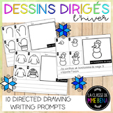 {Les Dessins Dirigés: l'hiver!} French directed drawings