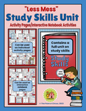 Study Skills  Unit | Activity Pages | Interactive Notebook