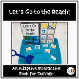 "Let's Go to the Beach!"  An Adapted Interactive Book