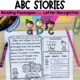  Letter Recognition Reading Passages & Activities | Letter