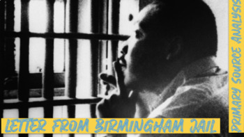 Preview of "Letter from Birmingham Jail" Annotation and Analysis (Google Slides)