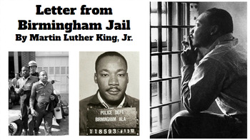 Preview of "Letter from Birmingham Jail" By Dr. Martin Luther King, Jr.