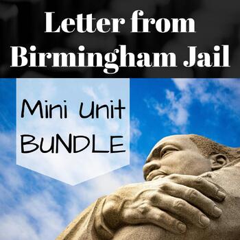 Preview of Unit "Letters from Birmingham" Lesson Plans, Activities & Writing Task