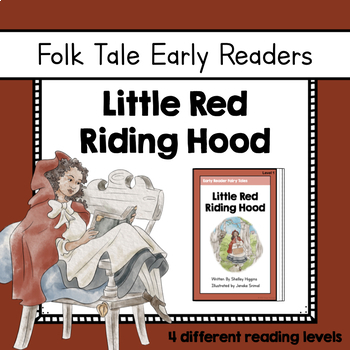 Preview of "Little Red Riding Hood" | Differentiated Folk Tale Unit | Guided Reading Books