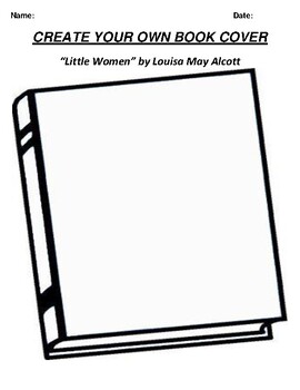 “Little Women” by Louisa May Alcott Book Cover Worksheet by Pointer Education