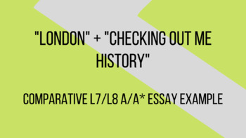 essay about london england