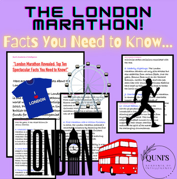 Preview of "London Marathon Revealed: Top Ten Spectacular Facts You Need to Know!”
