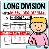 ❤️ Long division worksheets - division facts practice grap