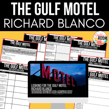Preview of "Looking for the Gulf Motel" by Richard Blanco  Poem Lesson Plan