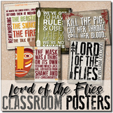 {Lord of the Flies} Key Quotes POSTERS